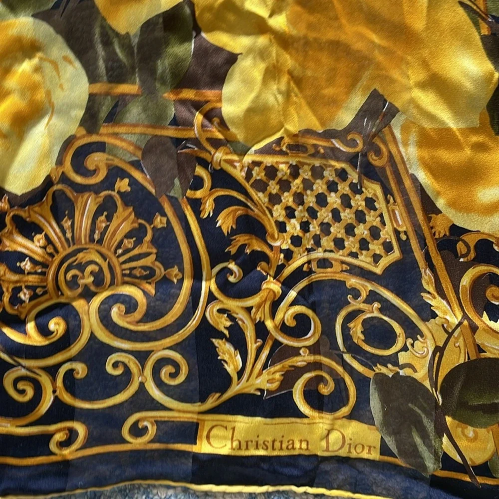 Christian Dior scarf/wrap 52X51 inches